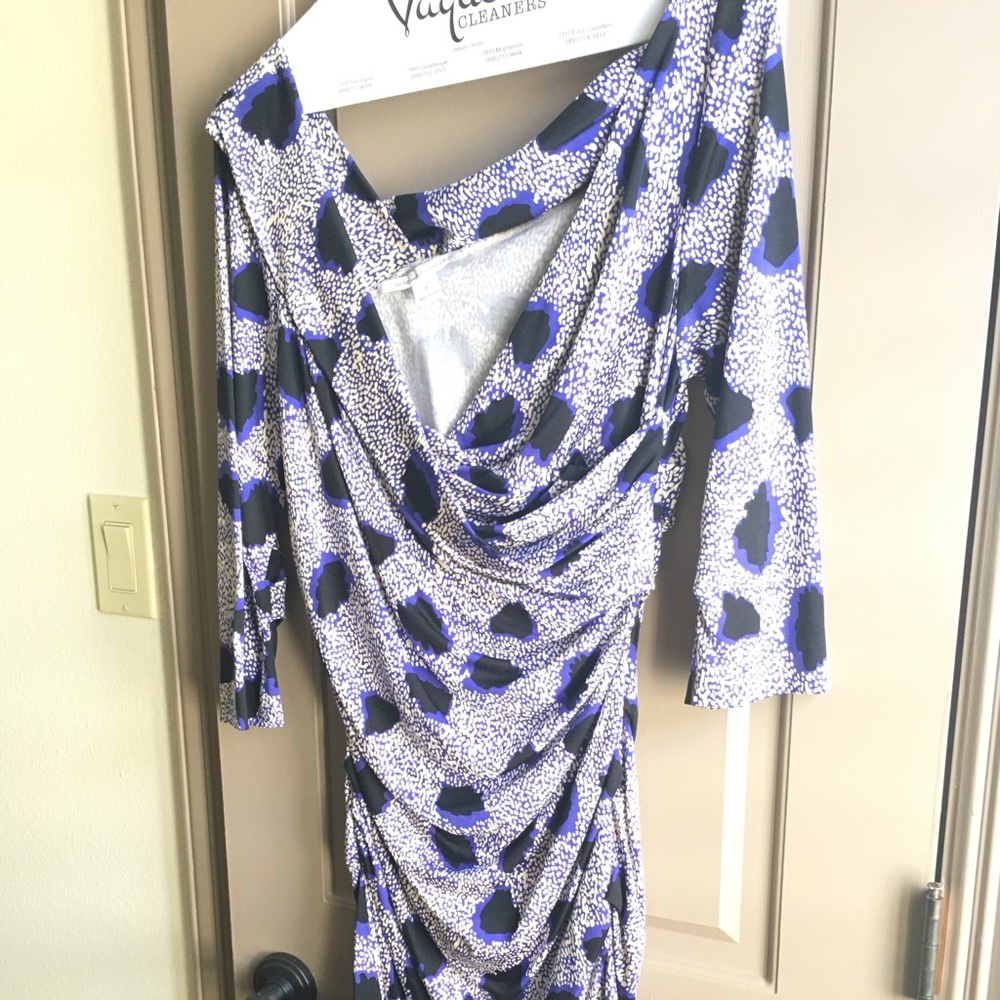 DVF “Bentley” silk jersey dress